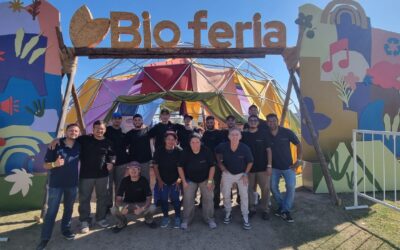 El equipo de personas sordas a cargo de la limpieza del evento